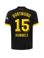 Borussia Dortmund Mats Hummels #15 Venkovní Dres pro Dámské 2023-24 Krátký Rukáv